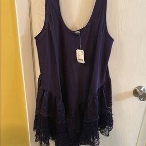 Free People Sleeveless Ruffle Dress